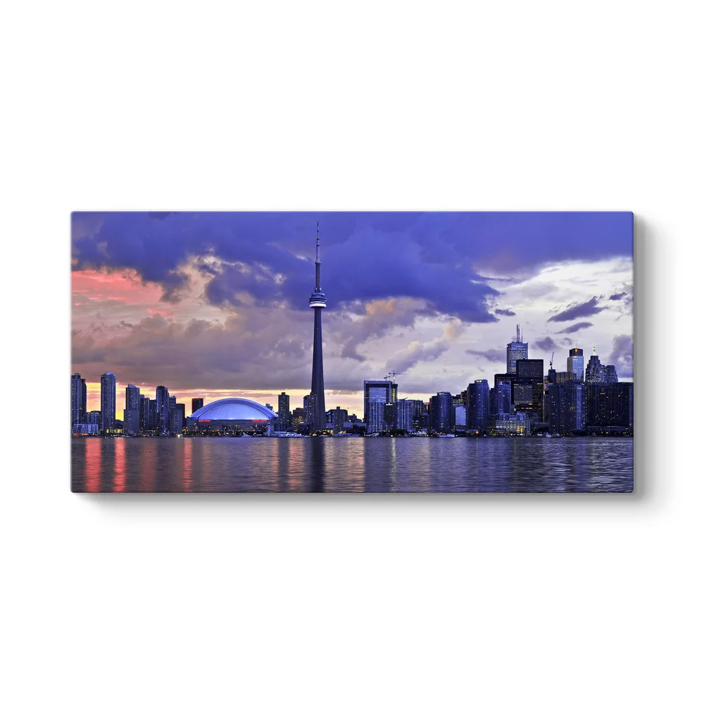 Kanada Toronto Panorama Tablosu - Model 5